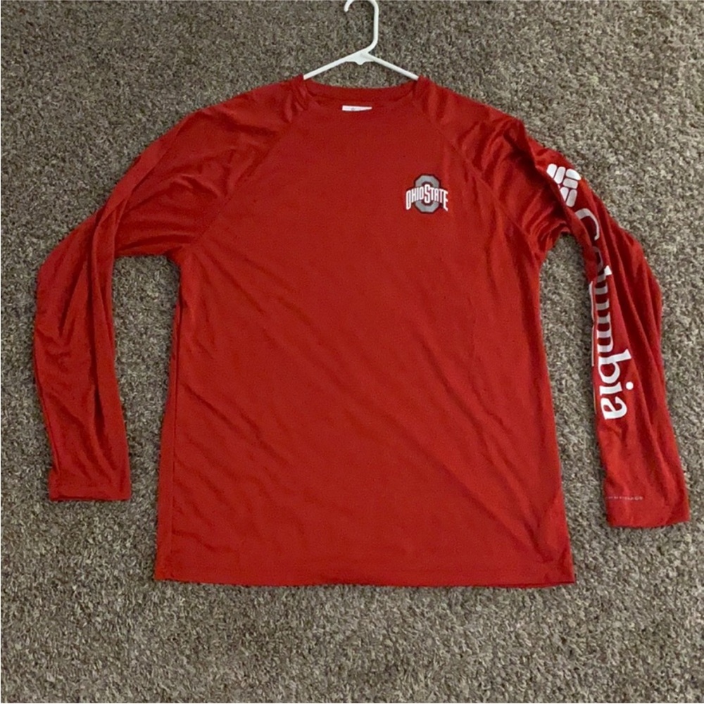 Ohio state Columbia PFG long sleeve shirt | Men’s large